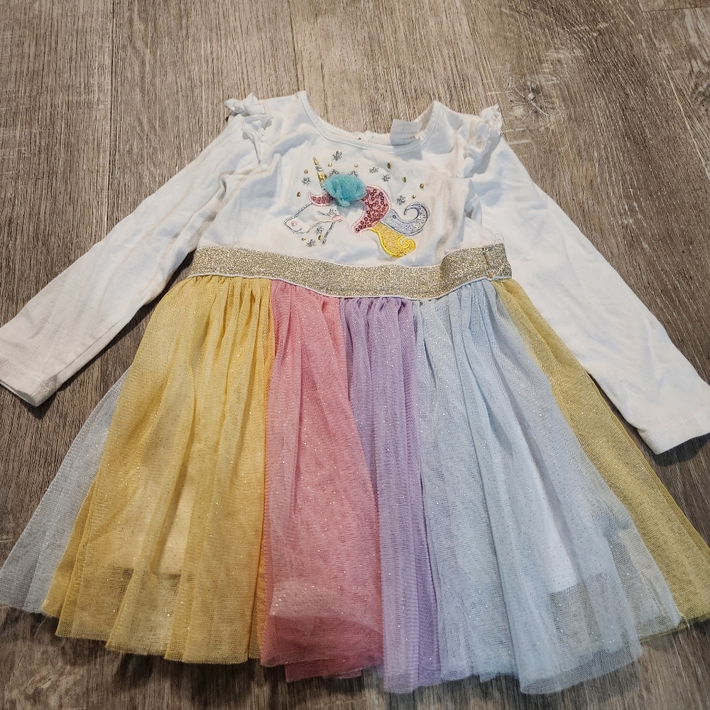 Urban Kids Rainbow Color Baby Dress
